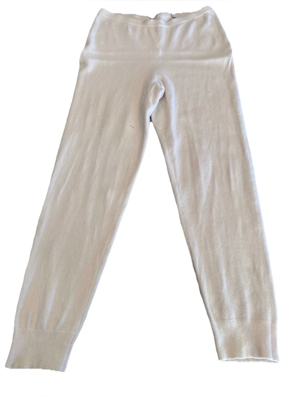 Vince Off-White Knit Leggings